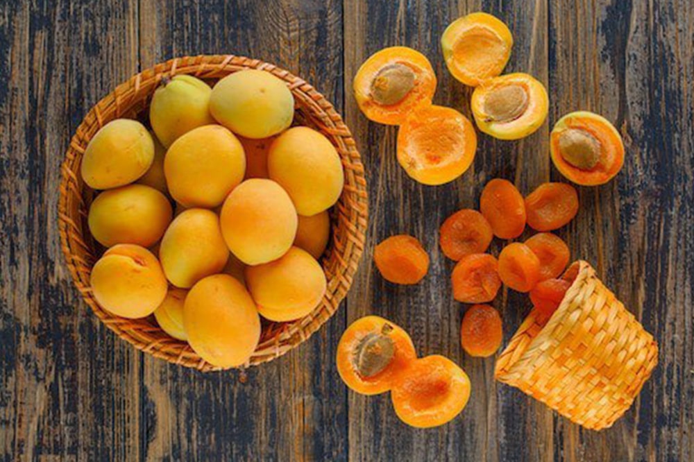 خواص برگه زردآلو